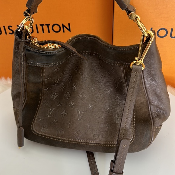 💎✨BEAUTIFUL✨💎 Louis Vuitton LV Audacieuse PM 2way Shoulder Bag Empreinte - Picture 12 of 17